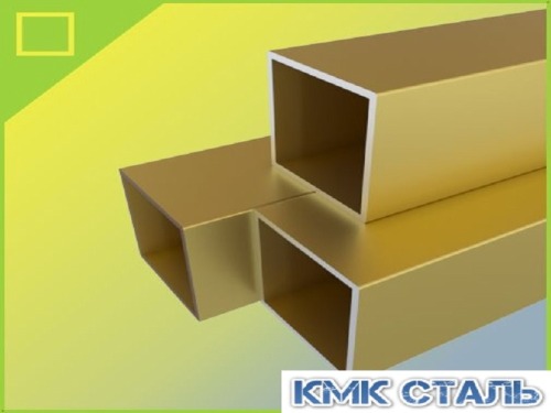 Цветная анодированная профильная алюминиевая труба